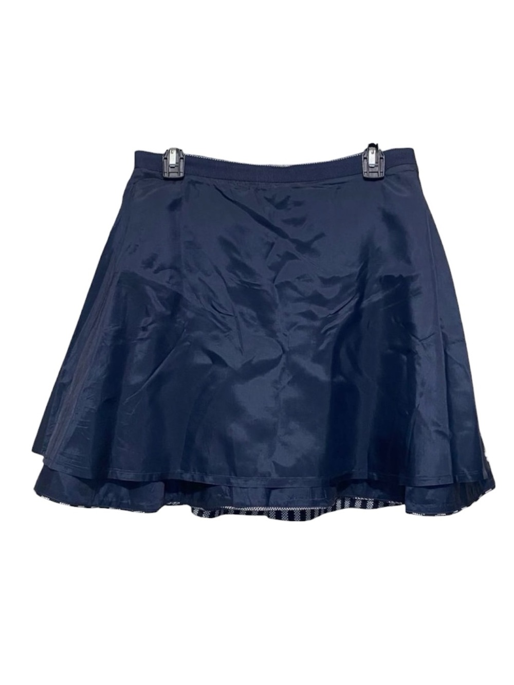 J. Crew Striped Wool Blend Fully Lined Flare Mini Skirt Size 6 - Picture 3 of 7